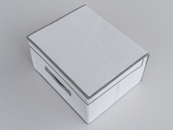 Коробка органайзер для зберігання SG 35 30 20 см темно-сірого кольору SG35 серый фото