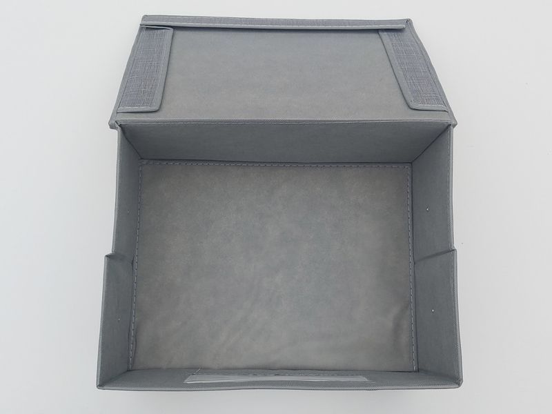 Коробка для хранения розмір 40&times;31&times;21 см серого цвета Д 40,5*Ш 31*В 21 см фото